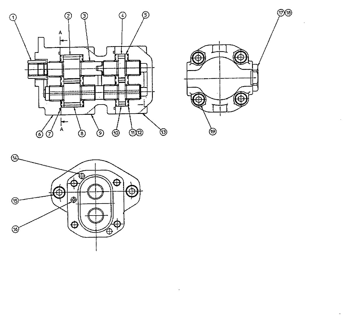 P-A801 Escavadeira de rodas Hyundai R500W