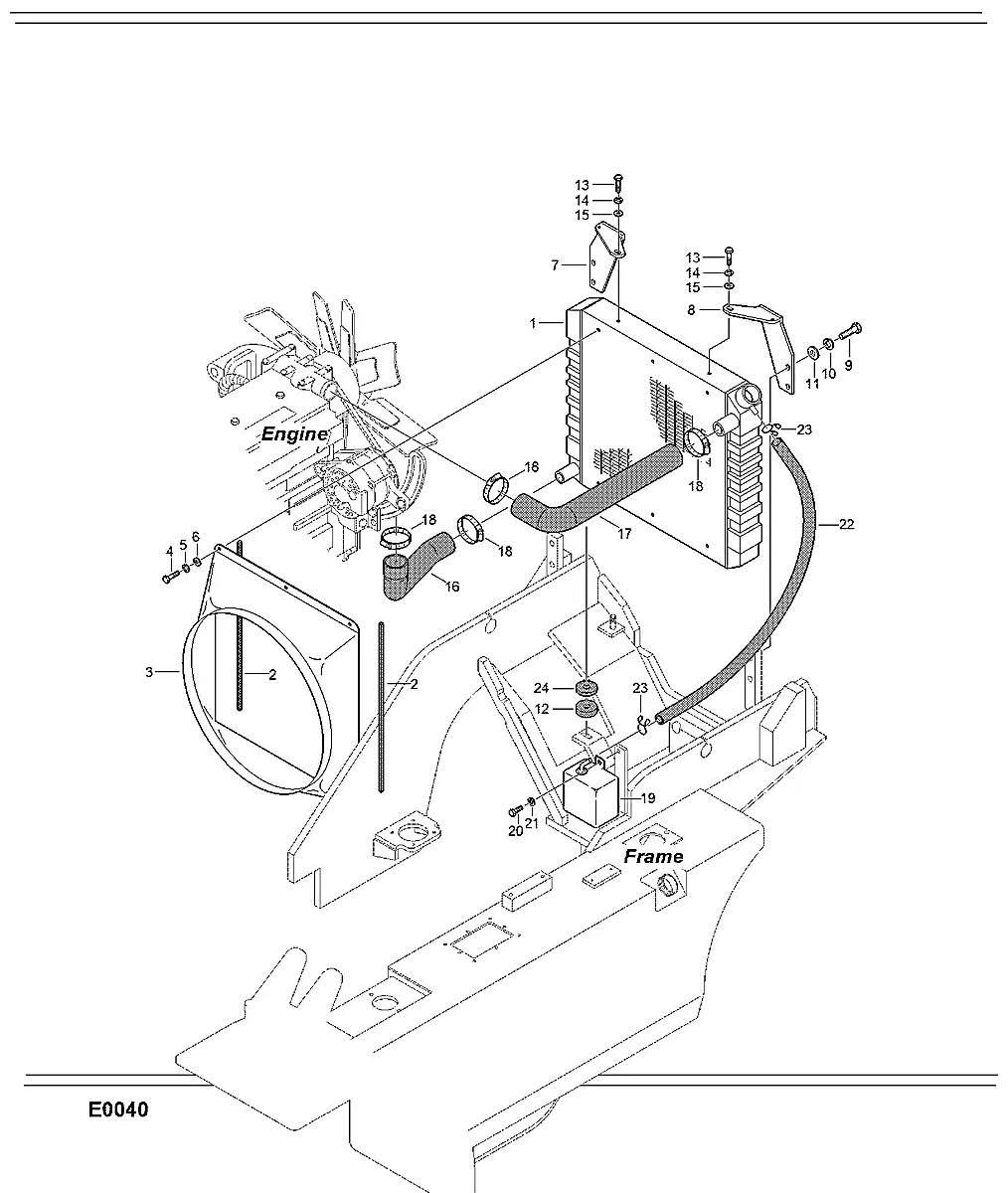 F13231030B Empilhadeira Hyundai HDF45A