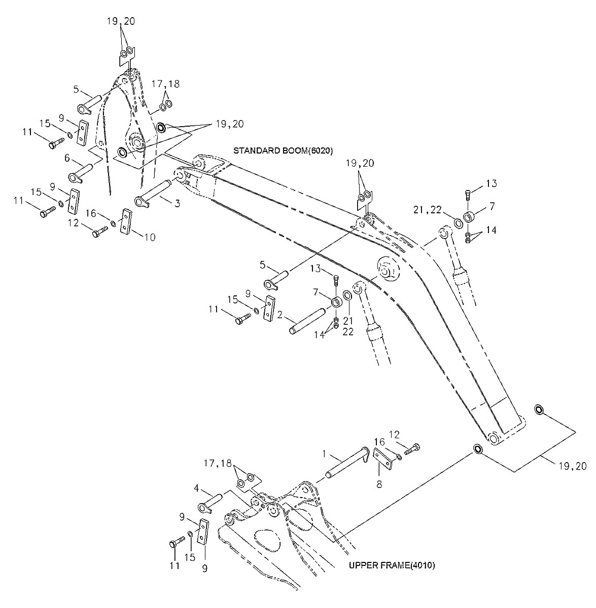 S392-105170 Escavadeira de esteiras Hyundai R360LC-3H