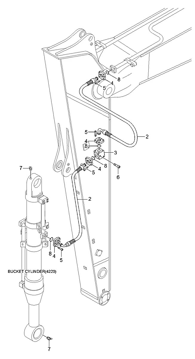 S109-100806 Escavadeira de esteiras Hyundai RB220LC-9S
