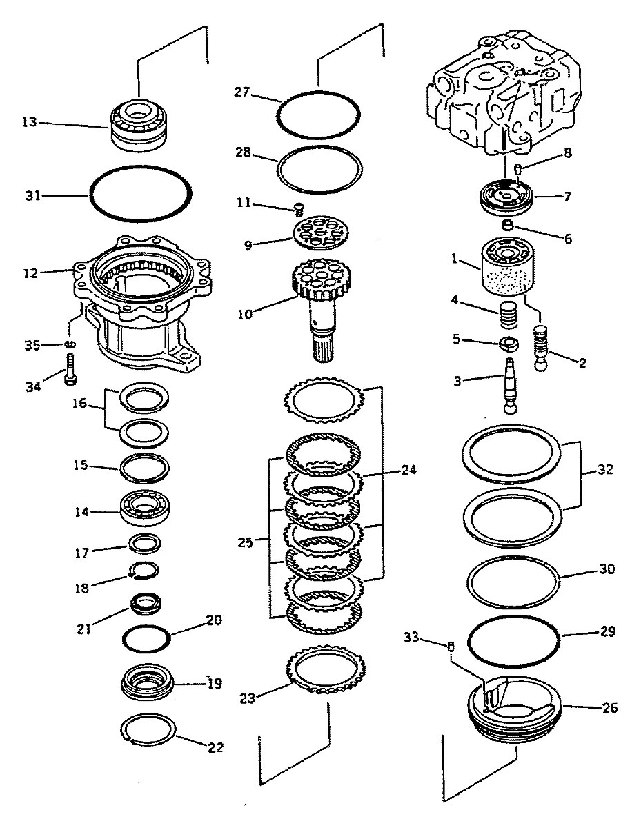 07000-15220 Escavadeira de esteiras Hyundai R450LC