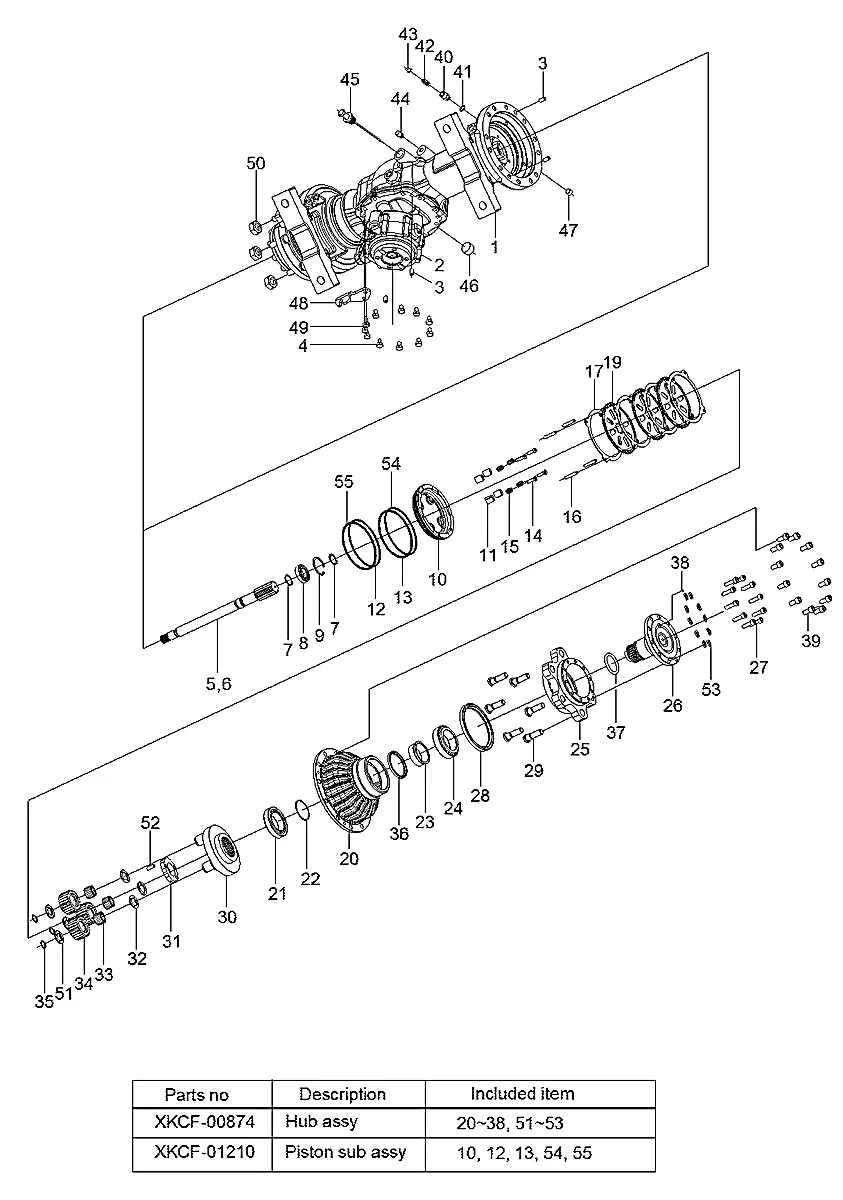 XKCF-00579 Empilhadeira Hyundai 30LF-7