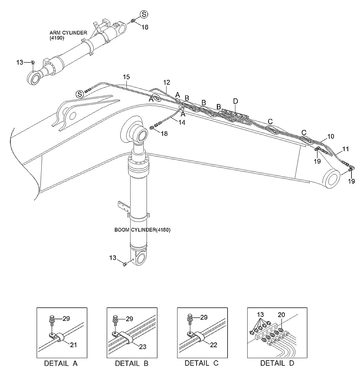 P840-042025 Escavadeira de esteiras Hyundai R300LC-9A