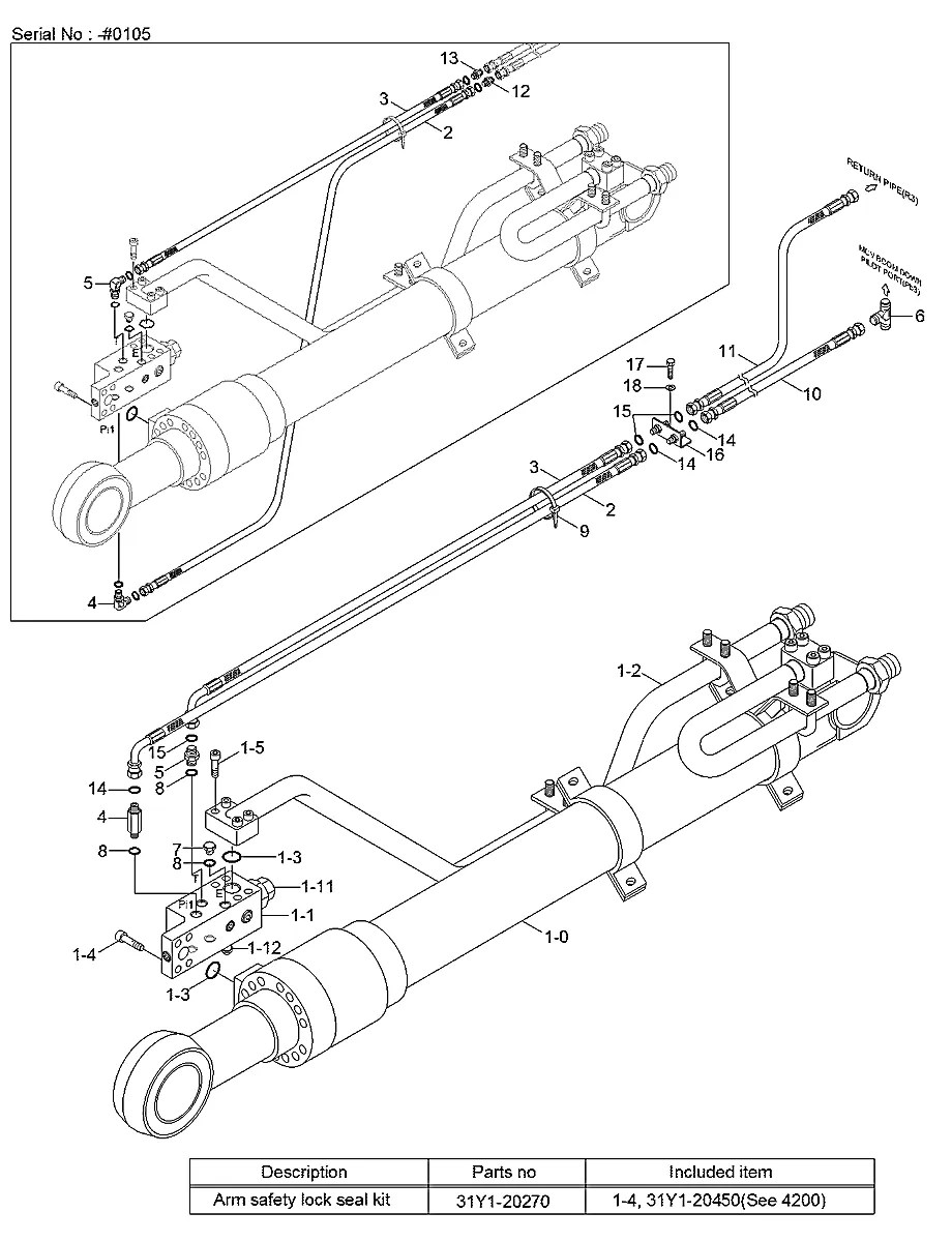 P620-042042 Escavadeira de rodas Hyundai R170W-7