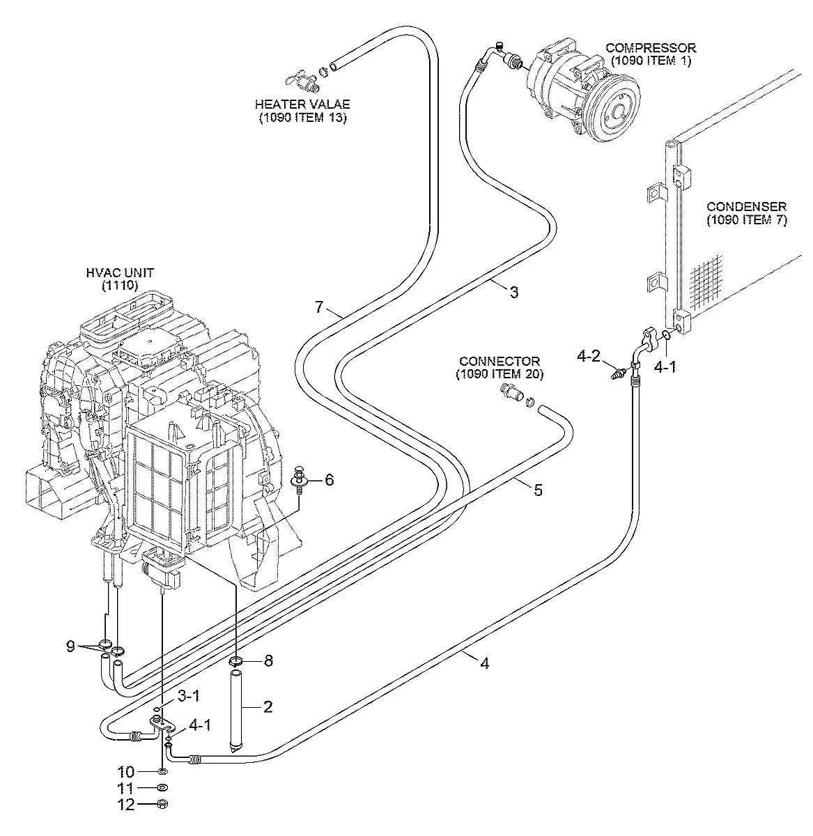 11K6-92080 Escavadeira de esteiras Hyundai HX260 L