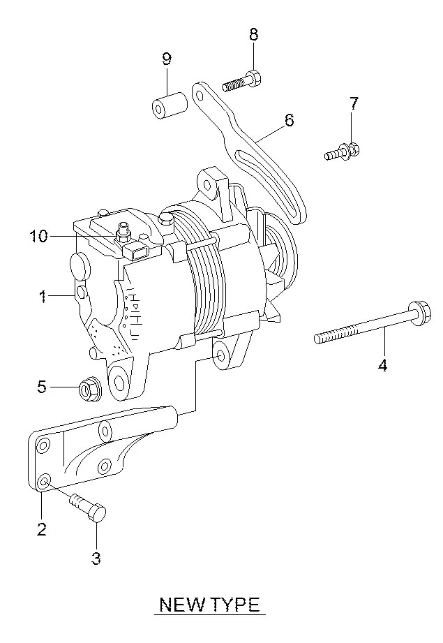 37461-83C00 Escavadeira de esteiras Hyundai R390LC-9