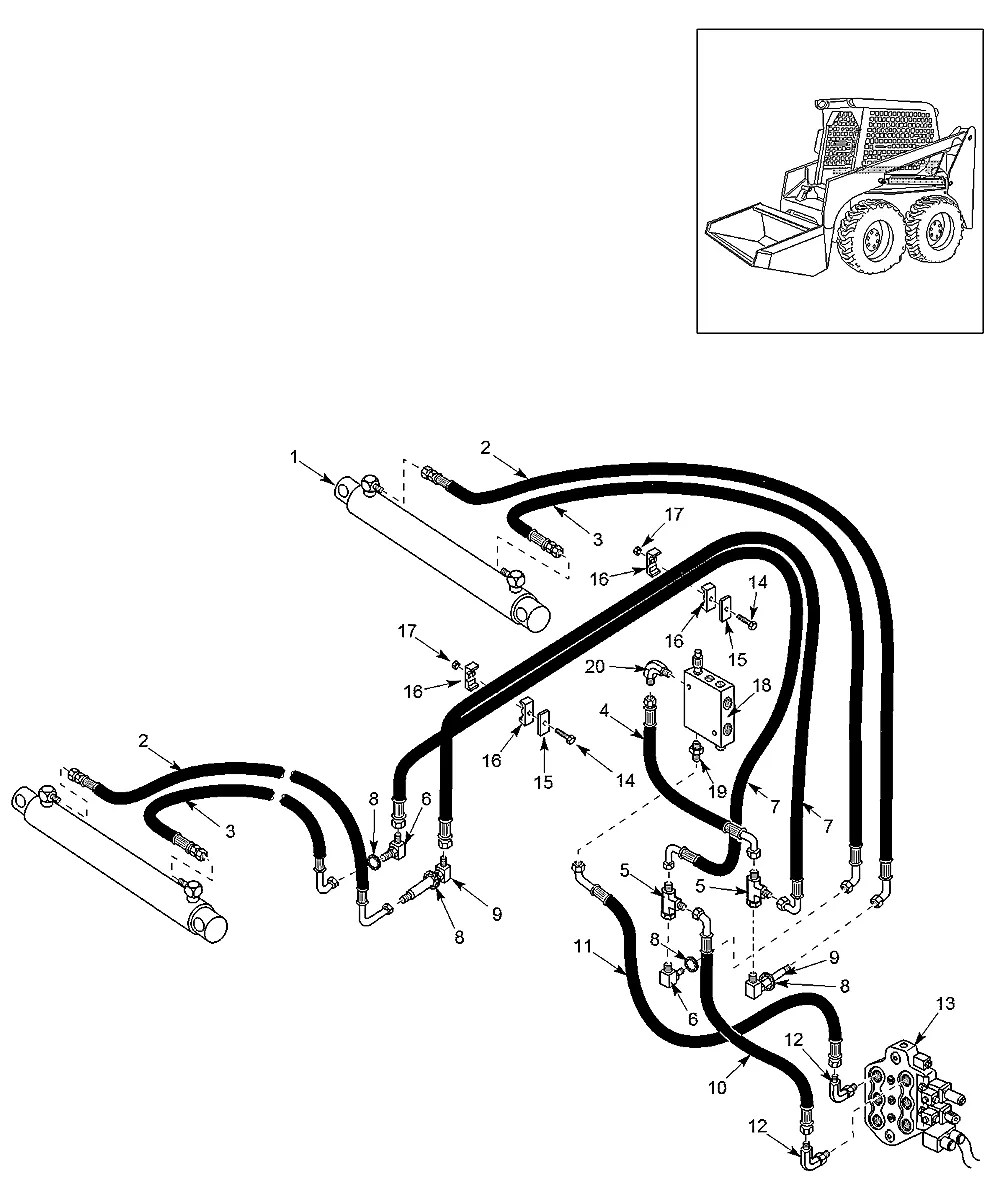 YCAC-02189 Mini carregadeira Hyundai HSL1200T