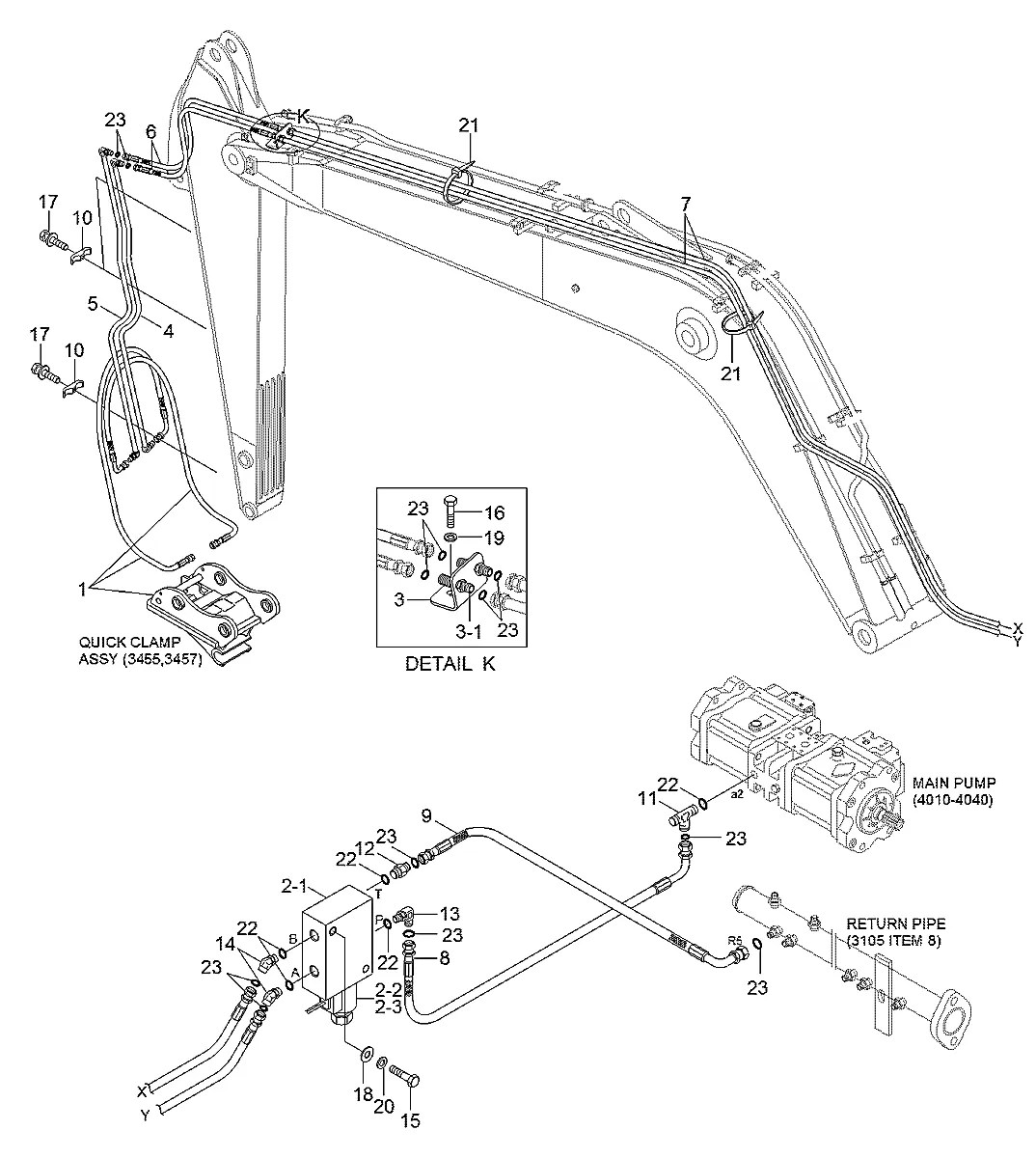 P910-047165 Escavadeira de esteiras Hyundai RC215C-7
