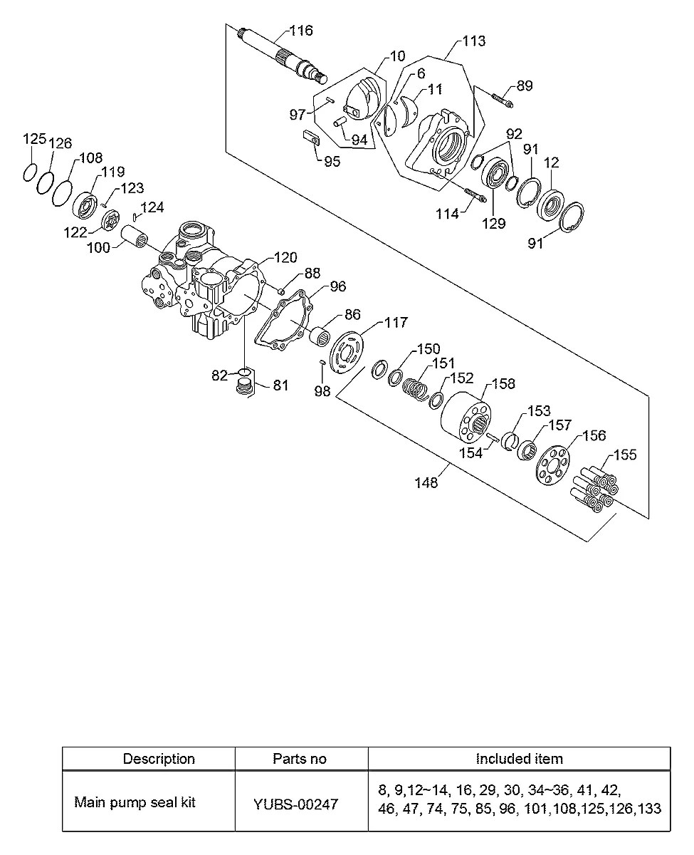 9005110-9000 Mini carregadeira Hyundai HSL850-7