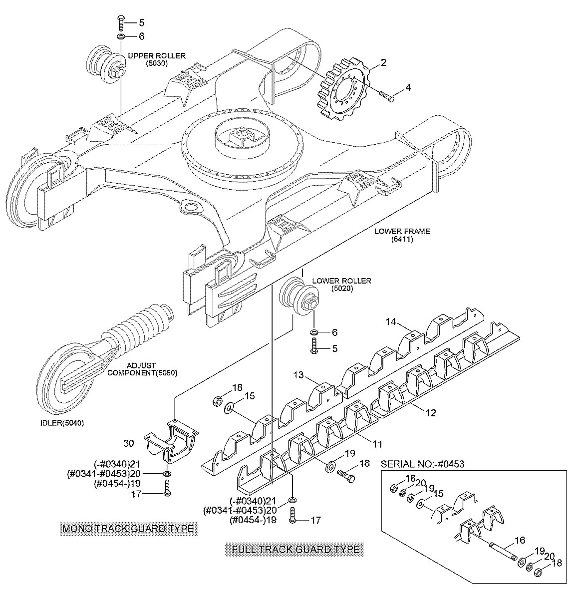S403-242006 Escavadeira de esteiras Hyundai R210LC-7