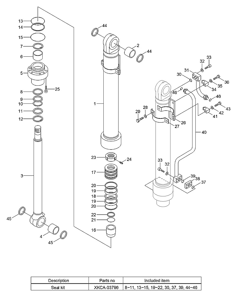 XKCD-03796 Escavadeira de esteiras Hyundai R80CR-9A