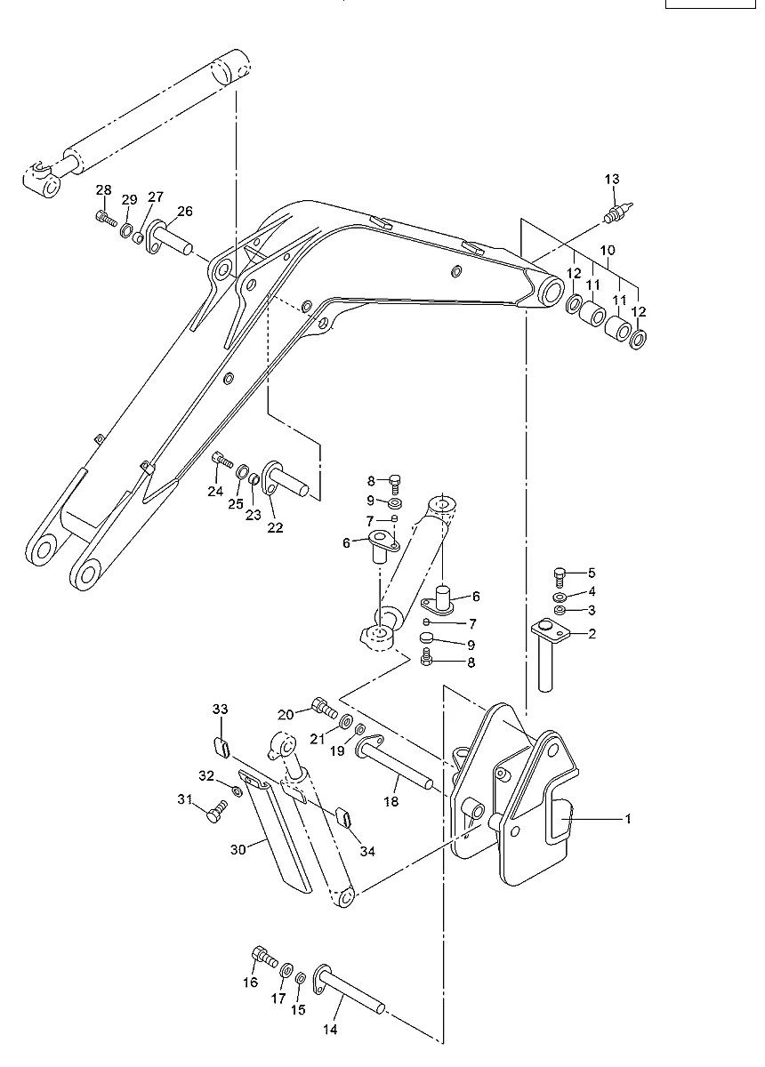 XJDH-03053 Escavadeira de esteiras Hyundai R15-7