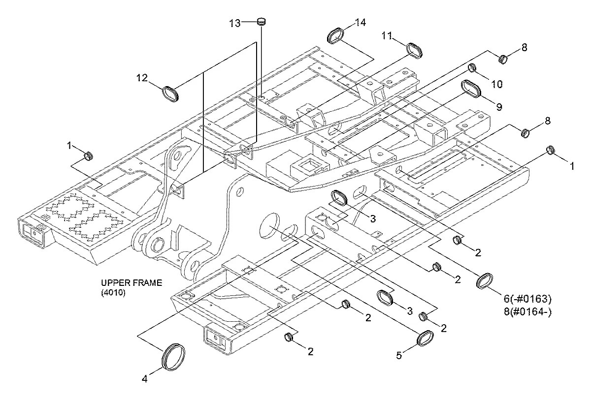 S760-020800 Escavadeira de rodas Hyundai R130W-3