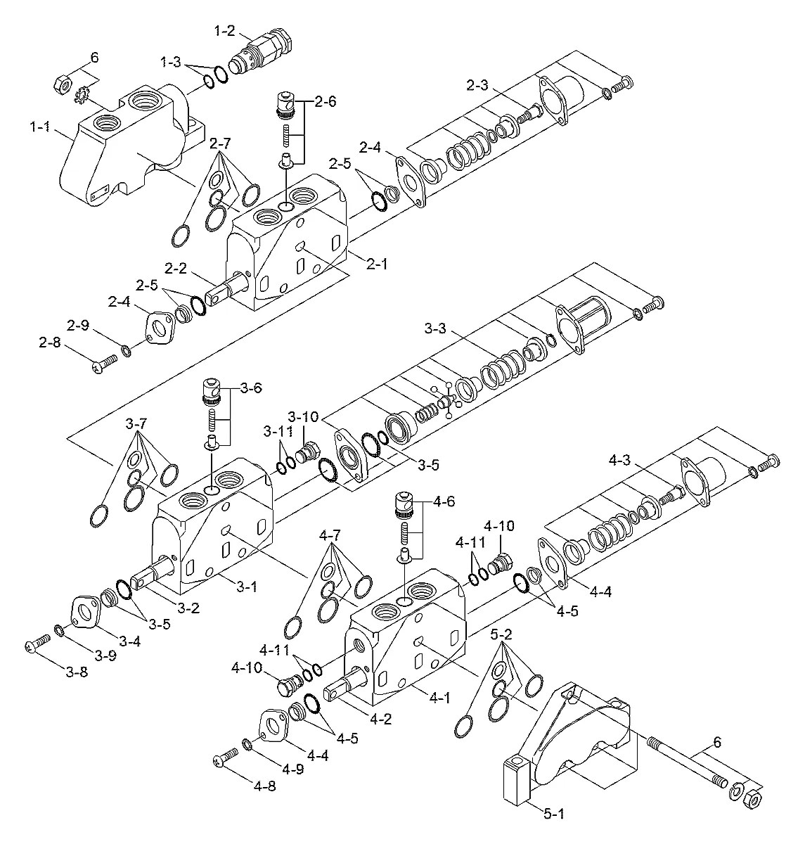 35D1-40012 Trator de esteira Hyundai H70-LGP