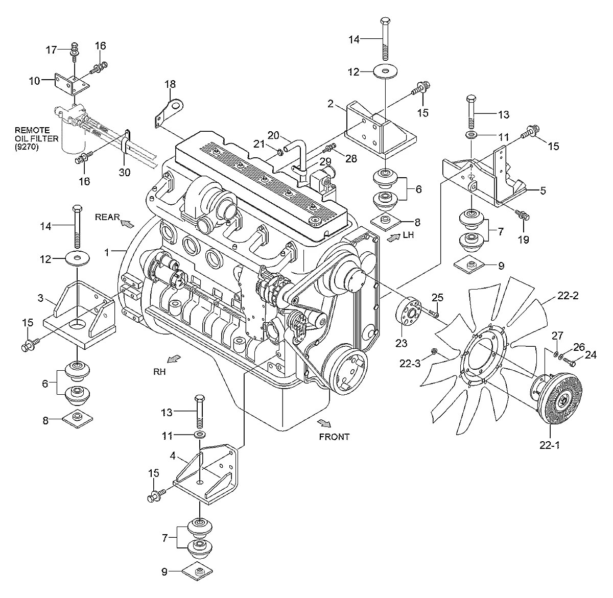 13Q5-01011 Escavadeira de rodas Hyundai R170W-9