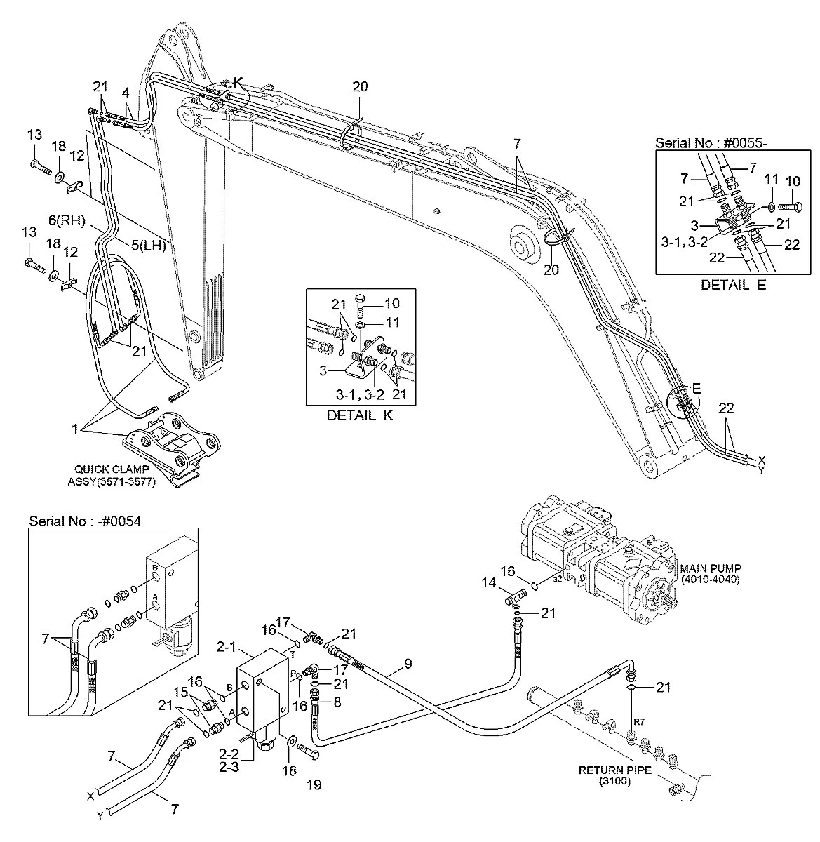 P910-047097 Escavadeira de esteiras Hyundai R180LC-7A