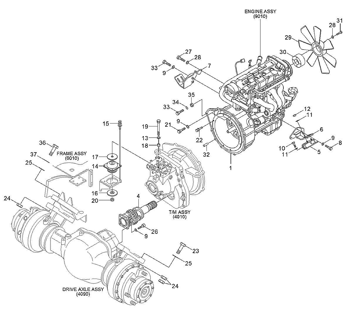 S018-20085D Empilhadeira Hyundai 20-25-30L-7
