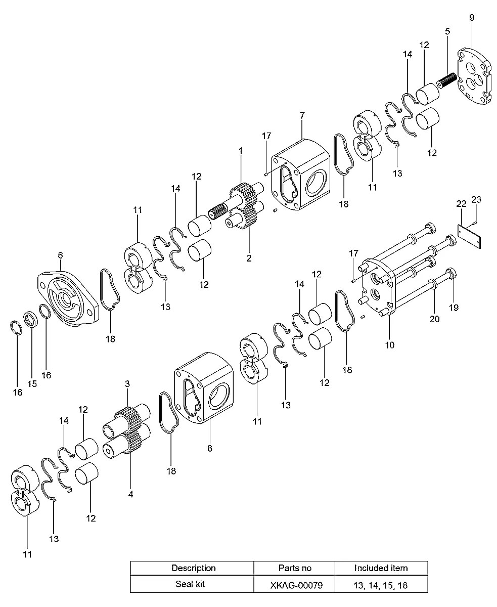 31KB-30130 Escavadeira de esteiras Hyundai HX520 L