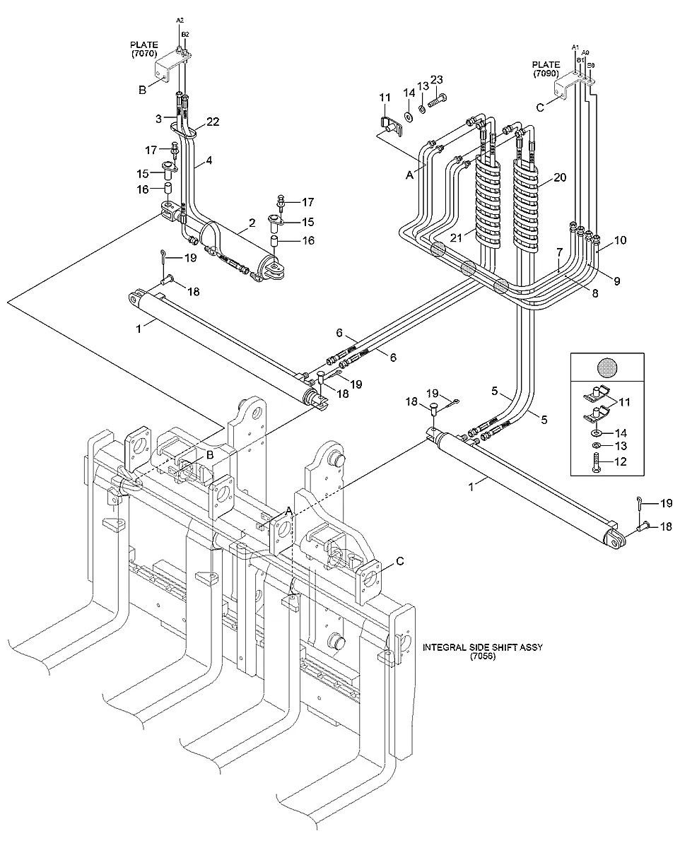 31FP-90400 Empilhadeira Hyundai 130D-7E