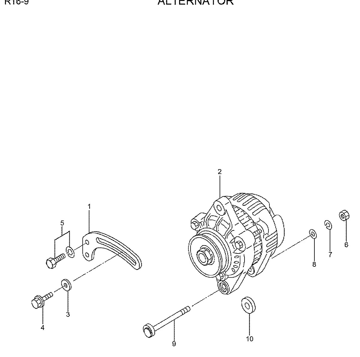 XJAF-01990 Escavadeira de esteiras Hyundai R16-9