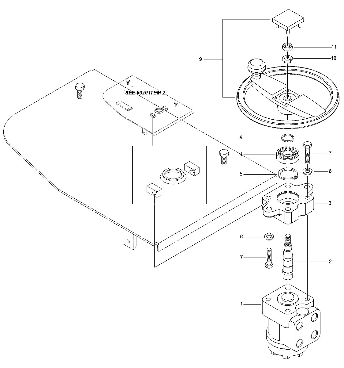 B21410020 Empilhadeira Hyundai HBR15-II