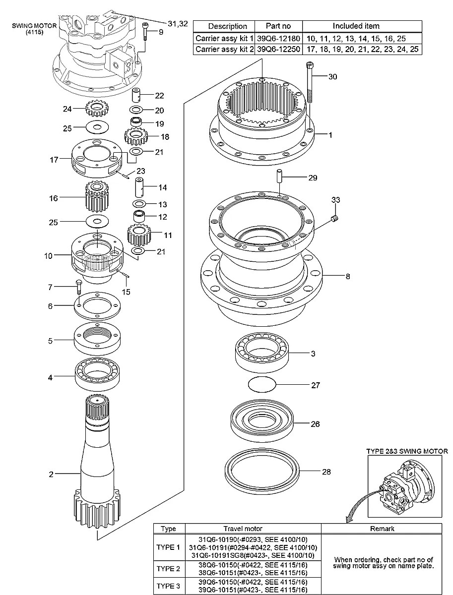 39Q6-12102 Escavadeira de esteiras Hyundai R235LCR-9
