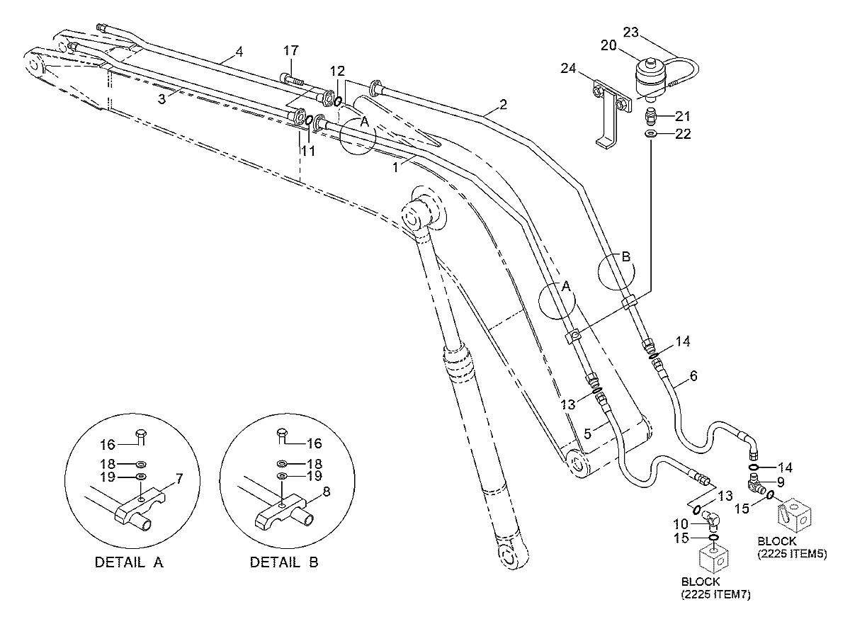 X520-110005 Escavadeira de esteiras Hyundai R160LC-3
