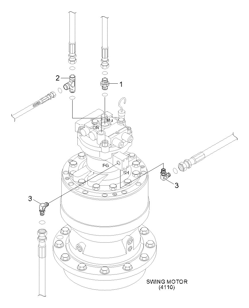 31Q5-21230 Escavadeira de rodas Hyundai R160W-9A