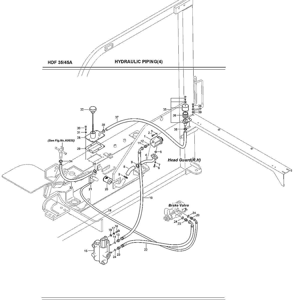 F11663030 Empilhadeira Hyundai HDF45A