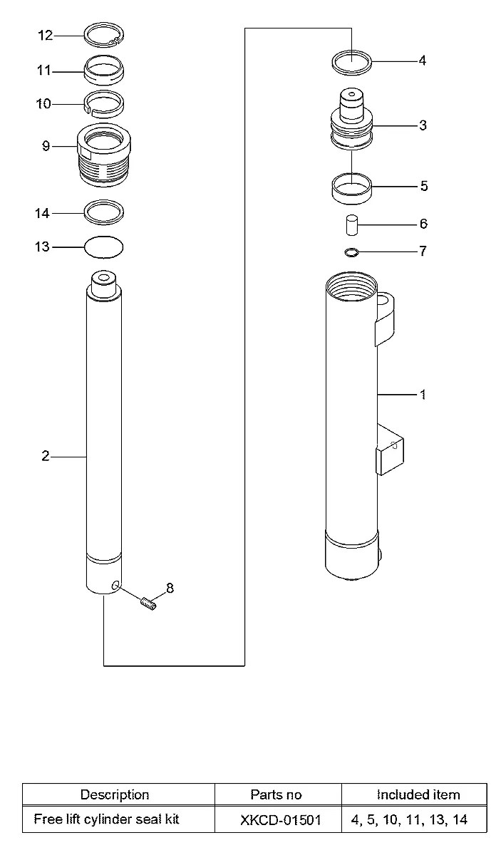 XKCD-01499 Empilhadeira Hyundai 25LC-7M