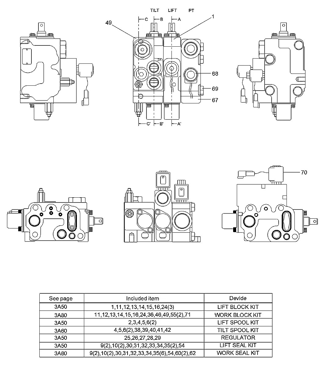 31HN-02550 Empilhadeira Hyundai 25-30-33LF-7