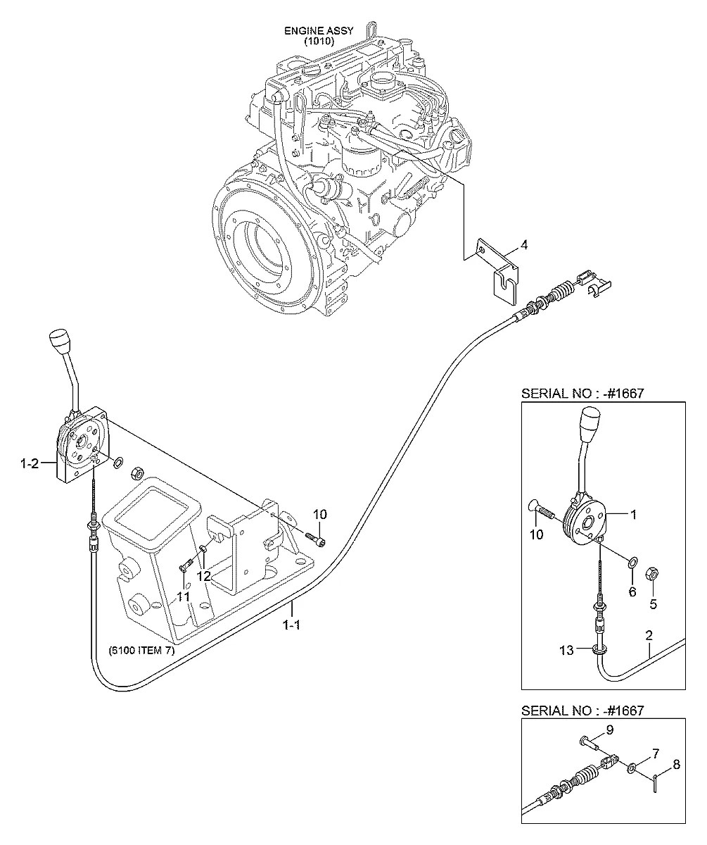 11S7-10031 Mini carregadeira Hyundai HSL850-7