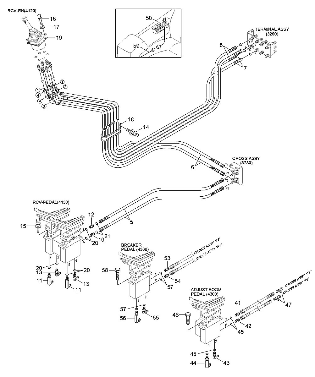 X410-042034 Escavadeira de esteiras Hyundai RB140LC-9S