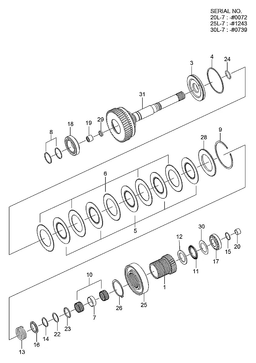 XKCF-00059 Empilhadeira Hyundai 20-25-30L-7