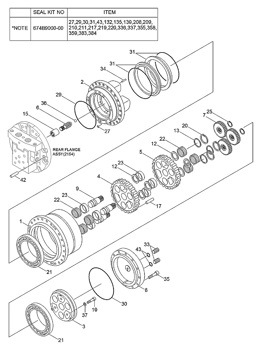 204456A Escavadeira de esteiras Hyundai R200NLC-3