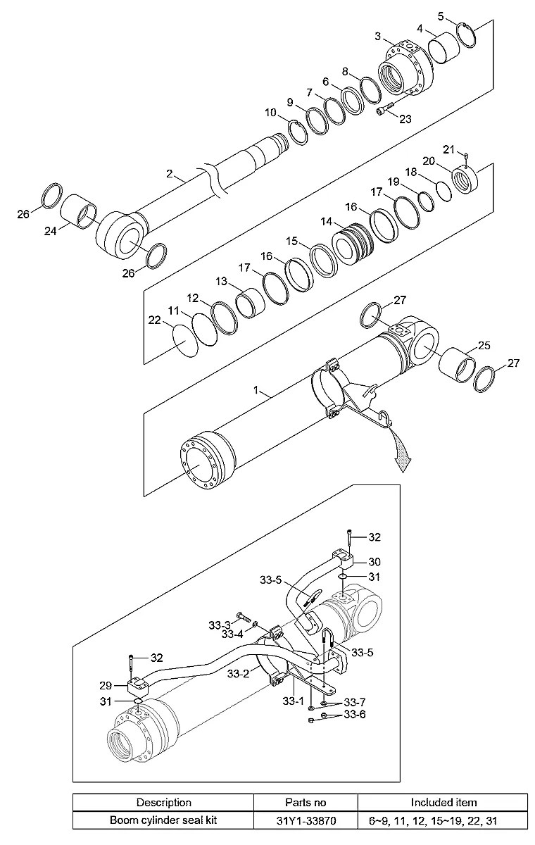 Y020-110000 Escavadeira de esteiras Hyundai R380LC-9MH