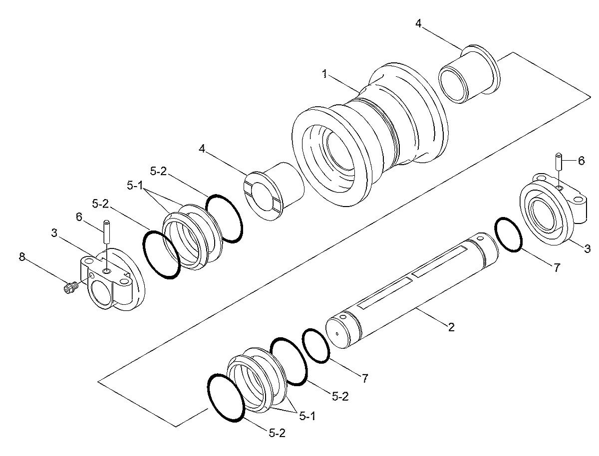 81N8-11012G9 Escavadeira de esteiras Hyundai HX300 L