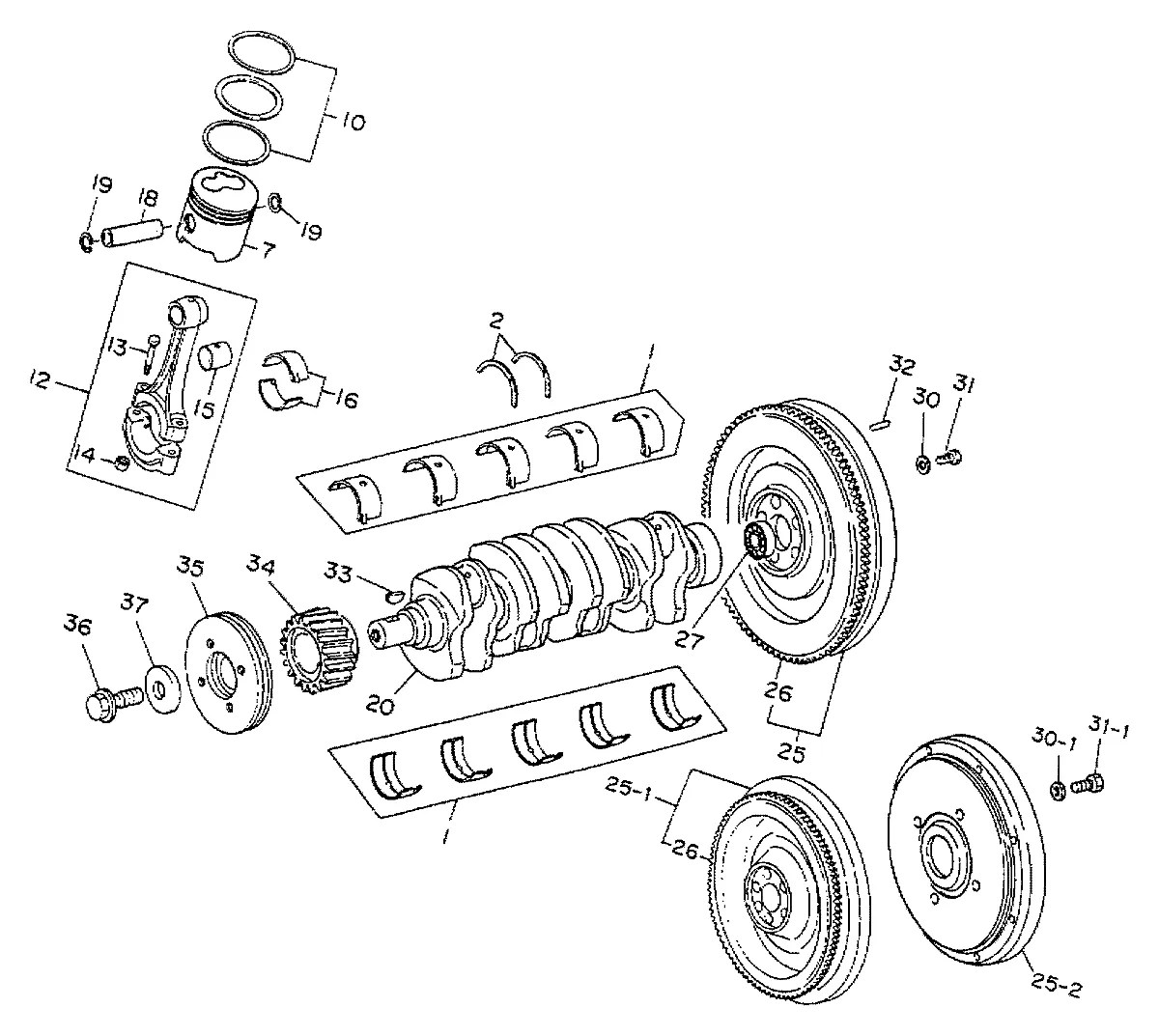 894175-4090 Empilhadeira Hyundai HDF15