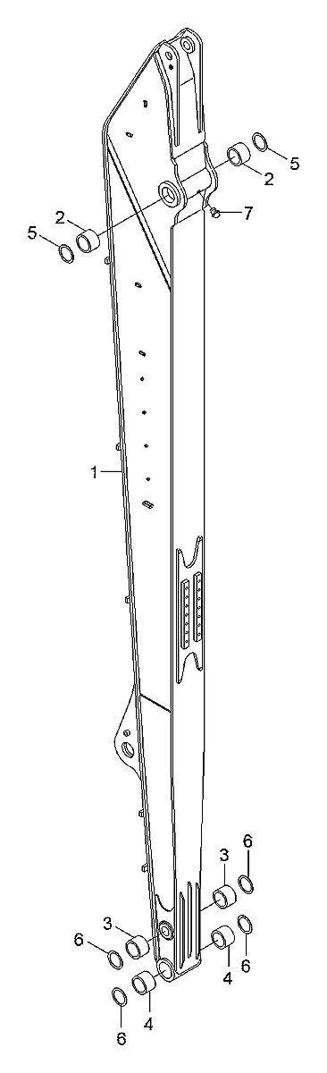 61KH-89110 Escavadeira de esteiras Hyundai R300LC-9A