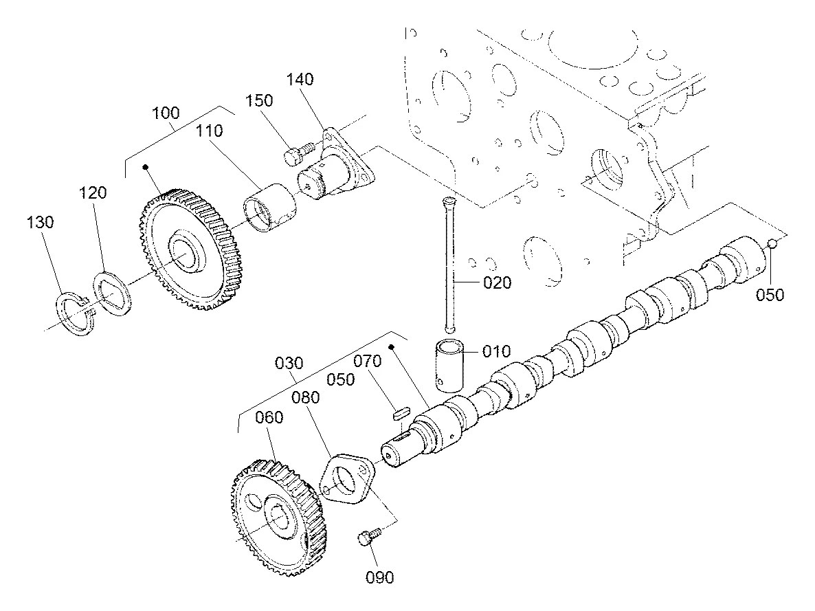 1A021-24980 Mini carregadeira Hyundai HSL650-7