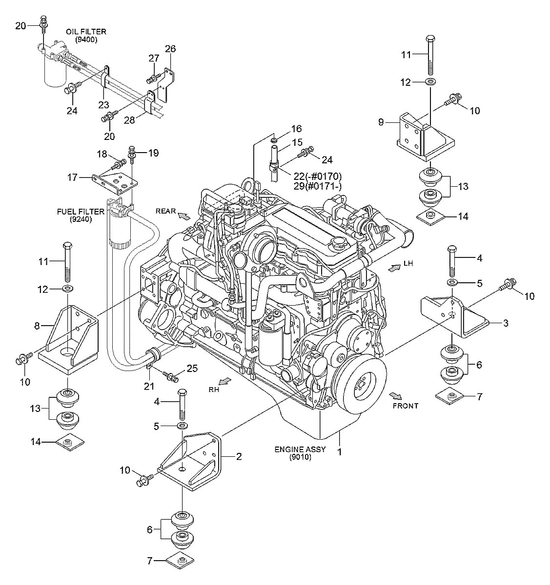 S572-340006 Escavadeira de esteiras Hyundai R300LC-9A