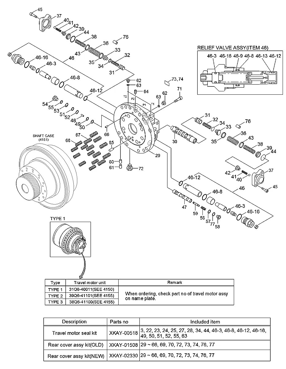 31Q6-40031BG Escavadeira de esteiras Hyundai RD220LC-9