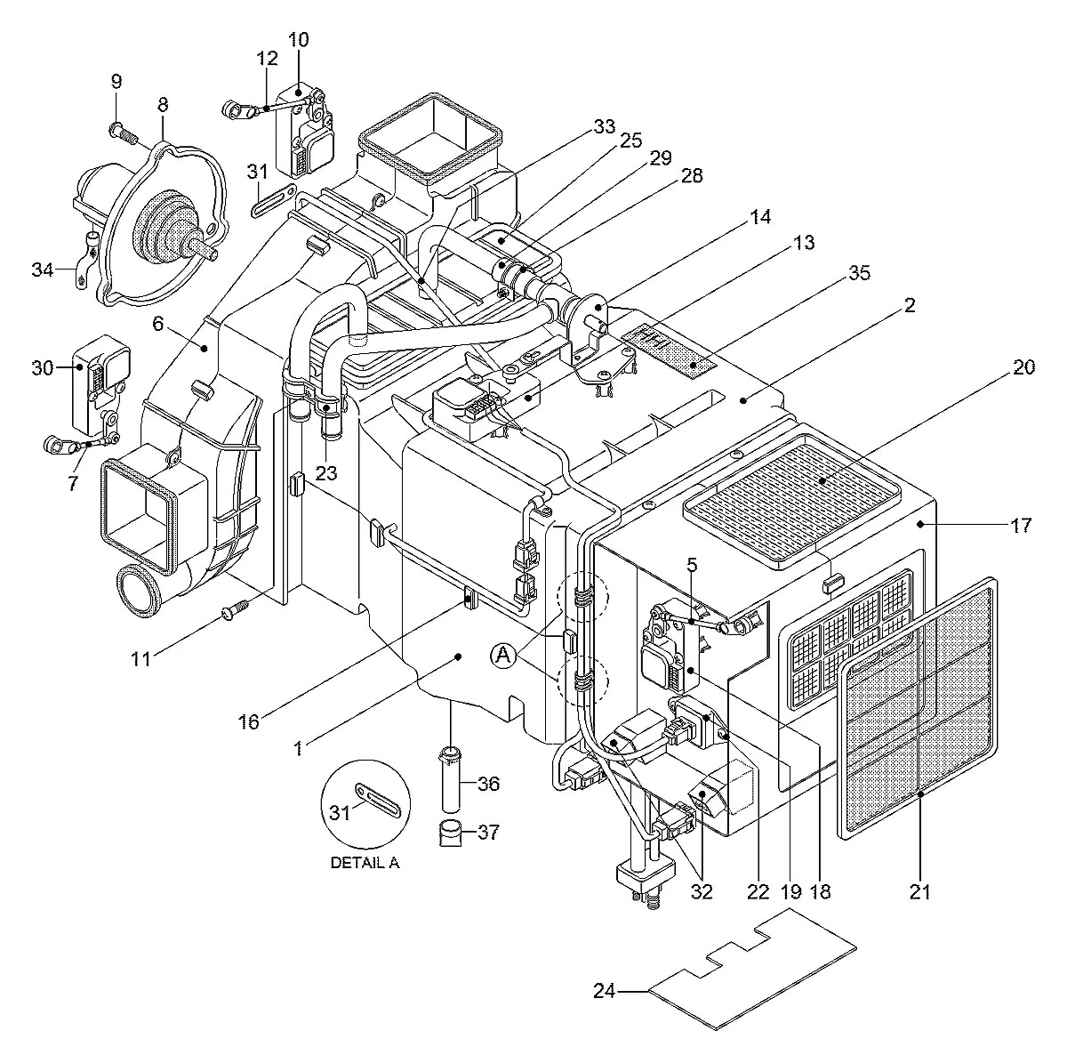 11N6-90320 Escavadeira de esteiras Hyundai R80-7
