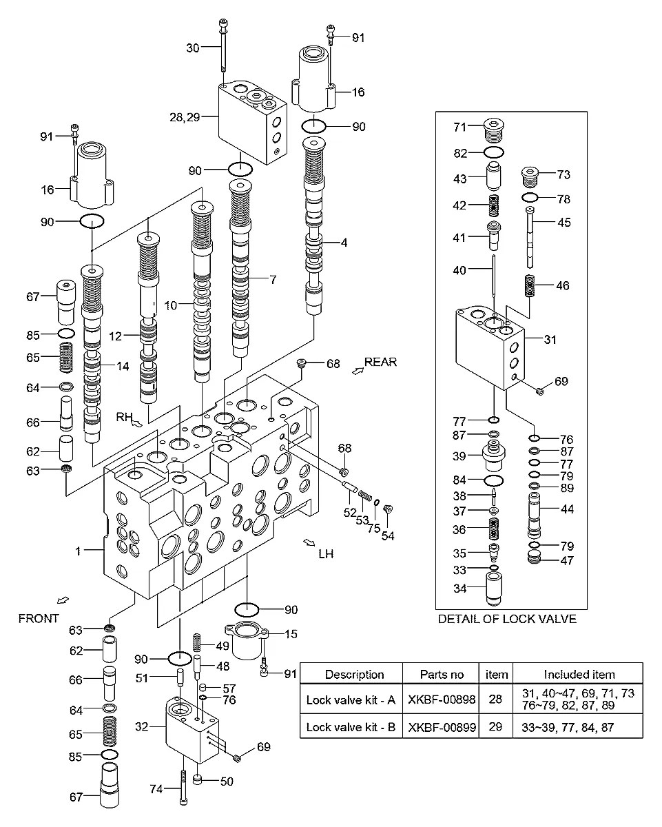 3001000450 Escavadeira de esteiras Hyundai R110-7A