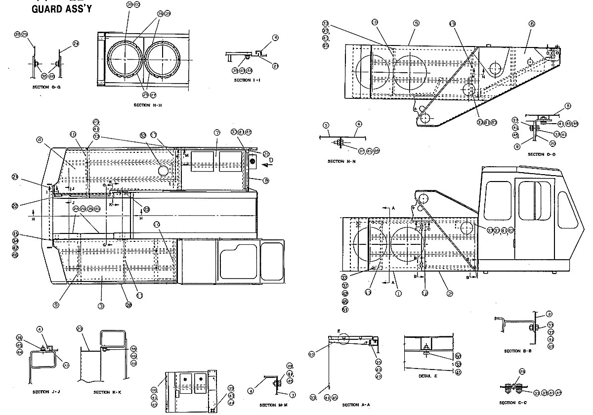 71A1-3019 Guindaste Hyundai HC25E