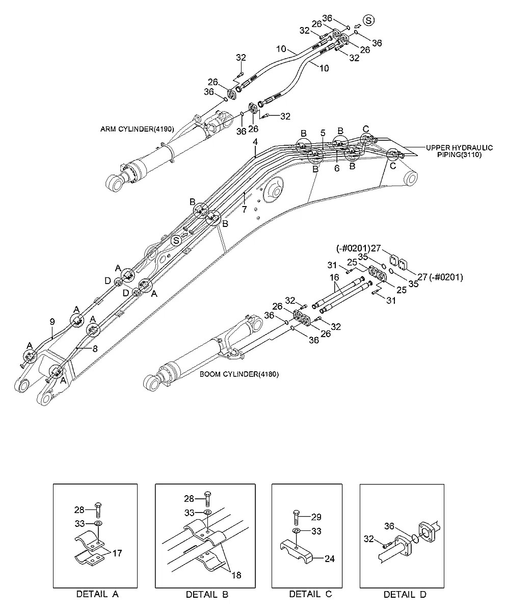 P680-207425 Escavadeira de esteiras Hyundai R480LC-9