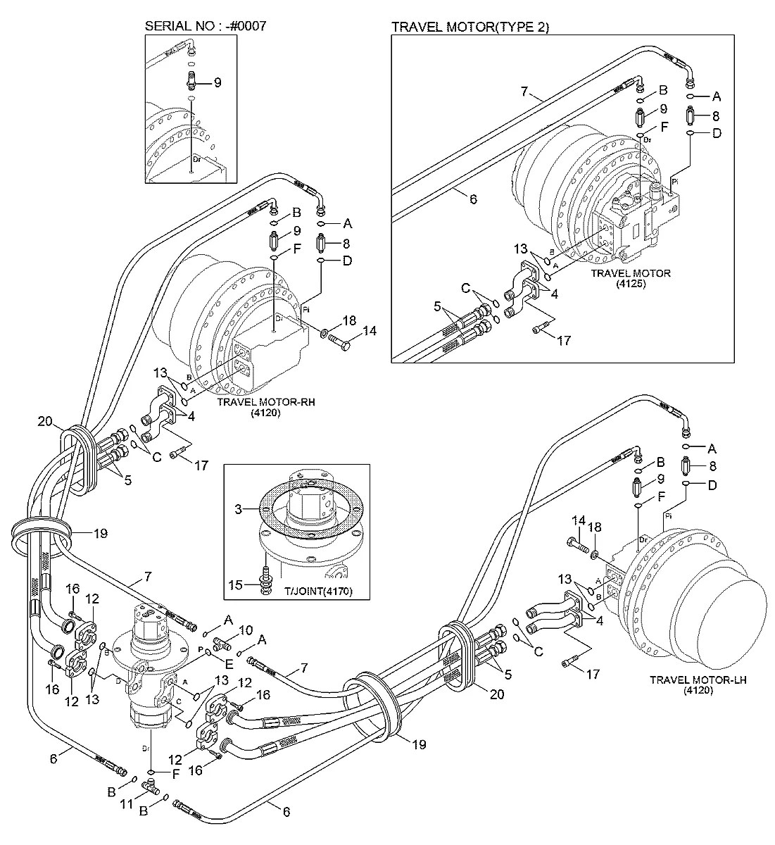 X410-042063 Escavadeira de esteiras Hyundai R390LC-9