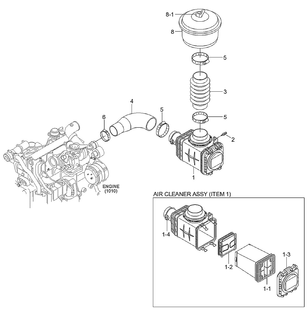 S772-003100 Empilhadeira Hyundai 80D-9