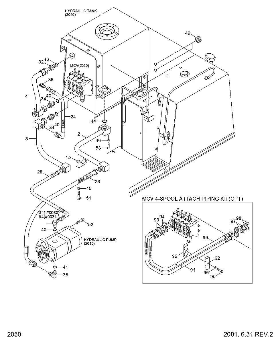 P620-085021 Trator de esteira Hyundai H80-LGP