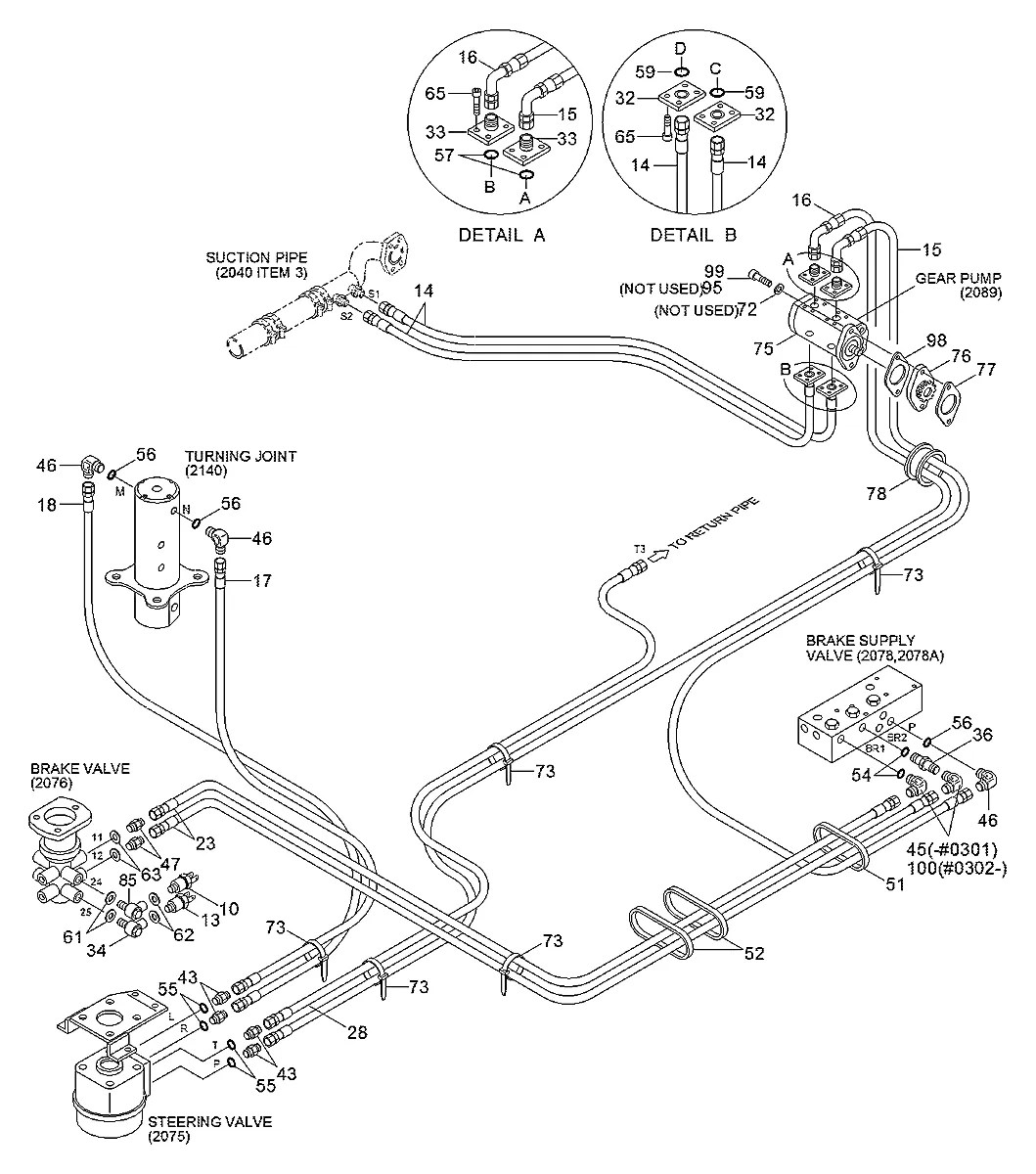 S760-030408 Escavadeira de rodas Hyundai R170W-3